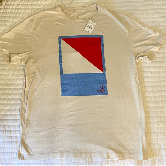 J. Crew Other - J. Crew Graphic Tee Nautical size L